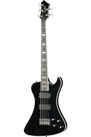 Nouveau au catalogue - Hagstrom Nekromant 5 Black Gloss