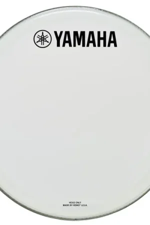 Direct usine - Yamaha 22" P3 Bass Reso Head White