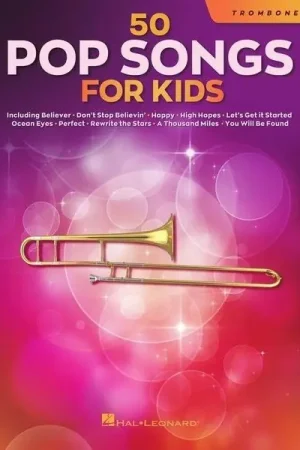 Satisfait ou remboursé | Hal Leonard 50 Popsongs for Kids Trombone