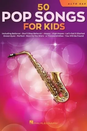 Offre flash - Hal Leonard 50 Popsongs for Kids Alto Sax