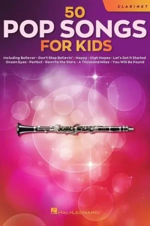 Bientôt épuisé | Hal Leonard 50 Popsongs for Kids Clarinet