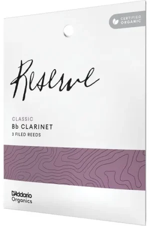 DAddario Woodwinds Organic Res. Cl. CLAR 3.0 3P - Réduction spéciale