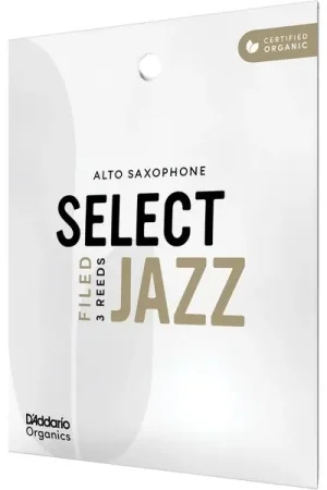 Prêt à expédier - DAddario Woodwinds Org. Sel. Jazz Filed ALT 2H 3P