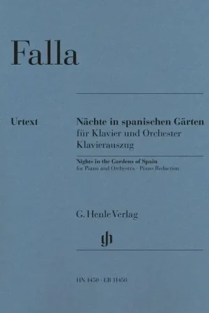 Livraison rapide | Henle Verlag De Falla Nächte in spanischen