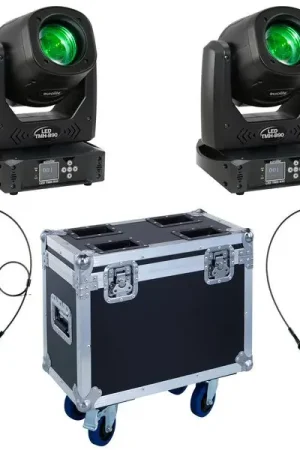 Coup de cœur - Eurolite LED TMH-B90 Moving-Head Bundle