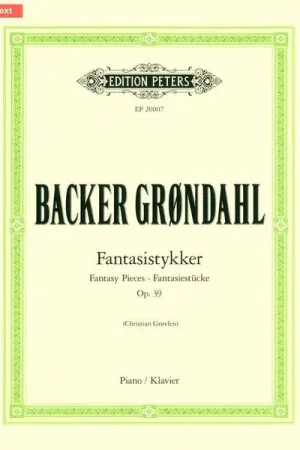 Très demandé - Edition Peters Backer Grøndahl Fantasy Pieces