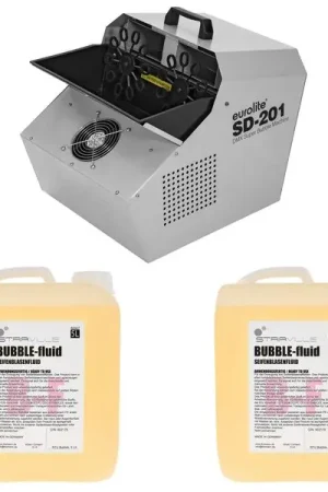 Cette semaine uniquement | Eurolite SD201 DMX Super-Bubble Bundle