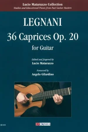 UT Orpheus Edizioni Legnani 36 Caprices - Très populaire
