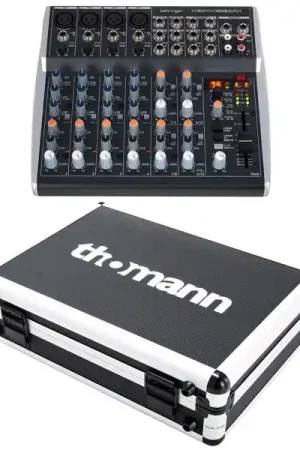 Behringer Xenyx 1202SFX Case Bundle - Excellente qualité