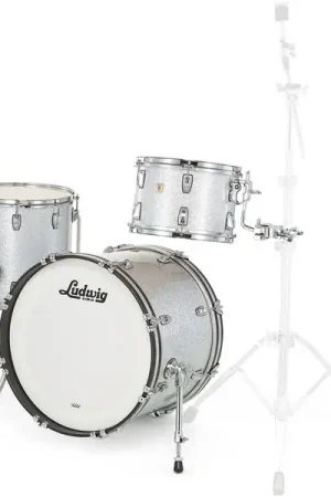 Ludwig Classic Maple Downbeat Silver - Disponible maintenant