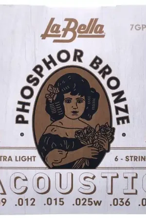 La Bella 7GPUL Phosphor Bronze UL | Expédition express