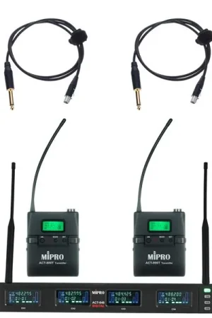 Offre limitée | Mipro ACT-800 2xMU59 2xGuitar 5UA