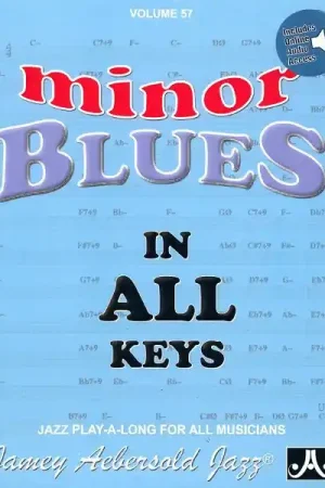 Prêt à expédier | Jamey Aebersold Minor Blues In All Keys