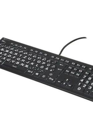Logickeyboard Astra 2 Large Print PC DE - Premium