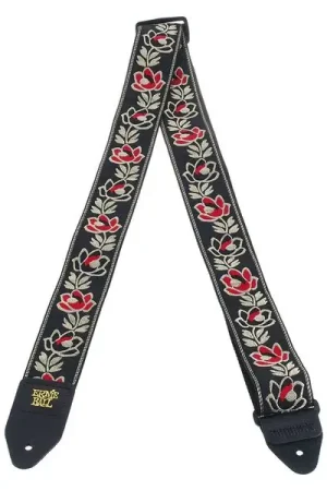 Commandez dès maintenant - Ernie Ball E-Guitar Strap Noble Rose