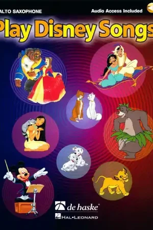 Hal Leonard Play Disney Songs Alto Sax - Nouveau au catalogue