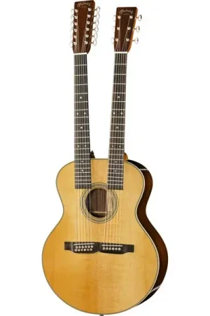 Martin Guitar Grand J-28E Double Neck - Expédition rapide