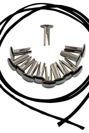 Aujourd'hui seulement - Black Swamp Percussion Nickel Plated Rivets, Cord