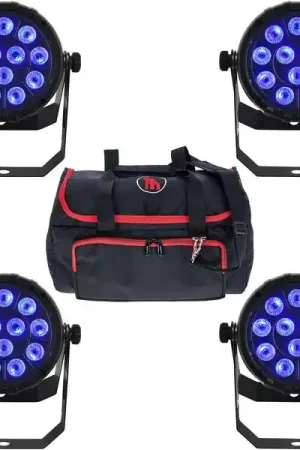Fun Generation PartyPar 12 DMX Bundle - Dépêchez-vous