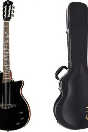 Harley Benton Nashville Nylon Plus BK w/Case | Prix exceptionnel