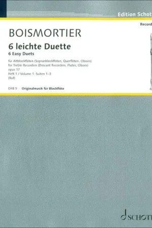 Prix choc - Schott Boismortier 6 leichte Duette 1