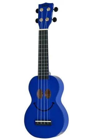 Mahalo Smiley Ukulele Blue | Livraison rapide