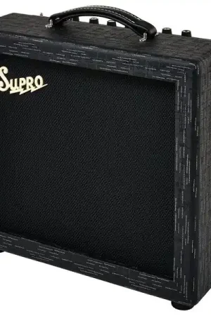 Supro Amulet 1x10 Black on Black | Retour facile
