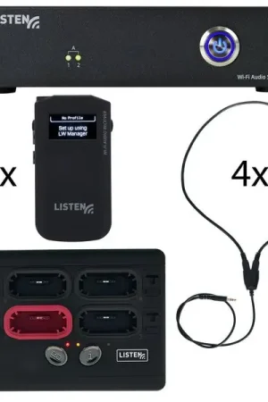 Offre flash - Listen Technologies LW-120-02-09 hearing loop Set