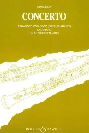 Dernières unités - Boosey & Hawkes Cimarosa Concerto Oboe