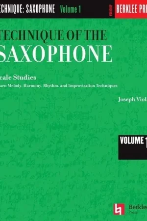 Jusqu'à épuisement des stocks - Berklee Press Technique of the Saxophone 1