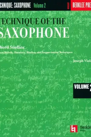 Berklee Press Technique of the Saxophone 2 | Prix malin