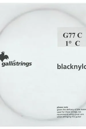 Galli Strings G77-C Black Nylon Bass C Str. - Livraison express