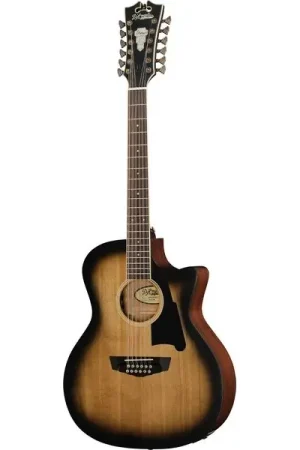 DAngelico Premier Fulton Aged Burst - Excellente qualité