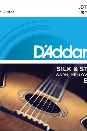 Préféré des clients | Jeu de Cordes Acoustique D'addario EJ40 File Rond Light 11/47
