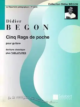 Begon D. Cinq Rags de Poche Guitare - Remise