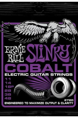 Jeu de Cordes Ernie Ball Cobalt Slinky 11-48 2720 - Satisfait ou remboursé