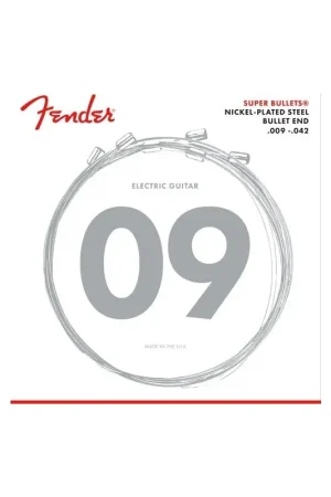 Jeu de Cordes Guitare Fender Super Bullets 3250L Light 009/042 | Premium
