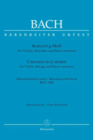 Bach J.s. Concerto Bwv 1056 Violon - Promo exceptionnelle