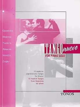 Tango Nuevo Vol 1 Piano Solo - Qualité supérieure
