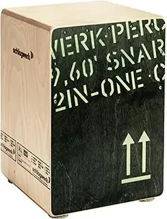 Cajon Schlagwerk 2 IN One CP403BLK Snare Black | Commandez maintenant