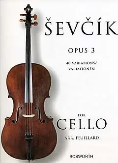 Sevcik OP 3 Violoncelle | Disponible dès maintenant