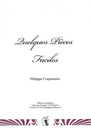 Coquemont P. Quelques Pieces Faciles Accordeon - Prix usine