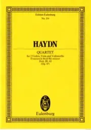 Haydn J. STREICH-QUARTETT D Dur OP 42 Conducteur - Expédition rapide