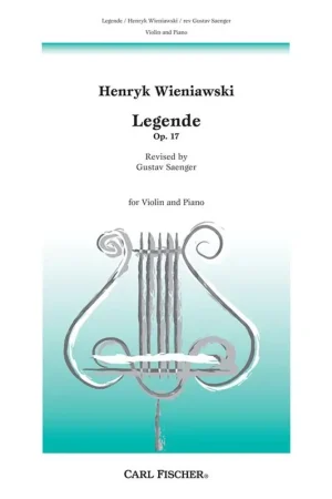 Wieniawski H. Legende OP 17 Violon-2 - Prix avantageux