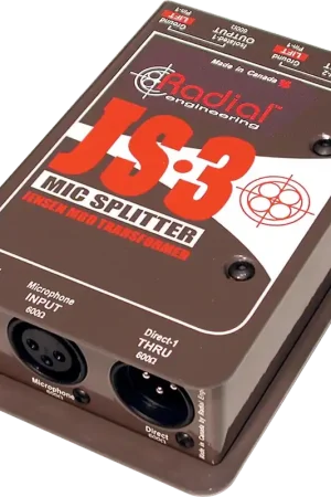 Bon plan | Boite de Direct Radial 1 Entre / 3 Sorties JS3