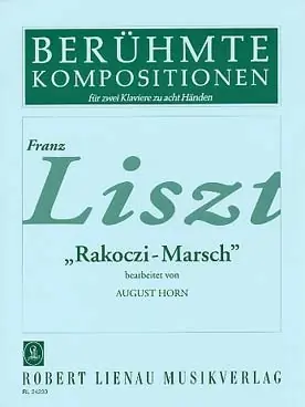 Livraison express - Liszt F. Marche de Rakoczy Pianos