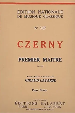 Czerny K. le Premier Maitre OP 599 Piano-2 | Coup de cœur des clients