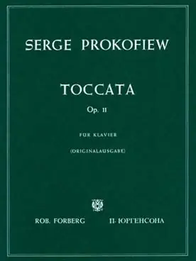 Achat sécurisé - Prokofiev S. Toccata OP 11 Piano
