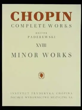 Chopin F. Minor Works Piano | Tout juste arrivé