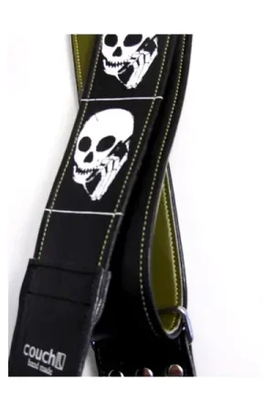 Livraison express - Sangle Couch A011 Black Skull White